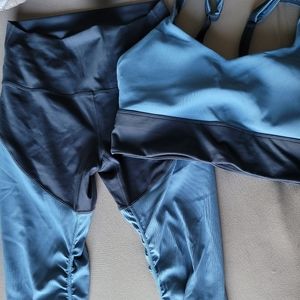 Leggings and sport bra set